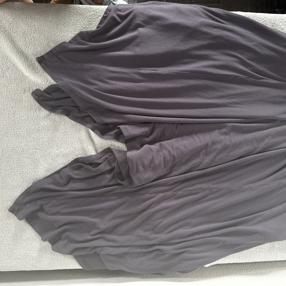 Torrid Midi Super Soft Skater Dress Womens Plus Size 3‎ Nine Iron Gray Stretch - Picture 2 of 8